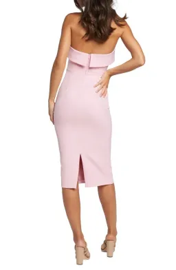 Bardot Georgia Strapless Dress Candy Pink Size 10 for rent on The Volte - image 2
