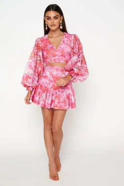 Mossman The Wonderland Top Multi Floral Size 8 for rent on The Volte - image 1