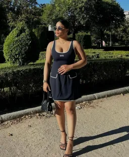 Odd Muse Ultimate Muse Tennis Mini Dress Navy Size 10 for rent on The Volte - image 6