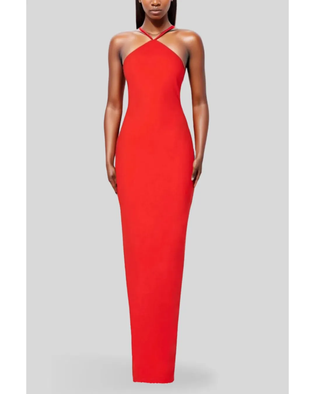 Love Nookie Trinity Gown in Red Size AU 8 for rent on The Volte - main image