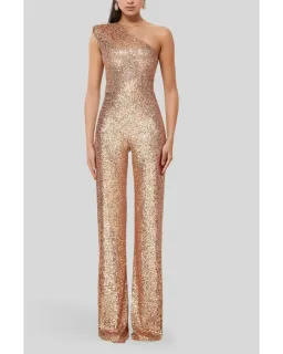 Love Nookie Treasure Jumpsuit in Camel Size AU 8 for rent on The Volte - image 1