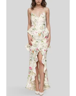Love Nookie Darling Gown in Floral Size AU 8 for rent on The Volte - image 1