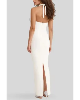 Rumer the Label Sorrento Maxi Dress White Size AU 8 for rent on The Volte - image 3