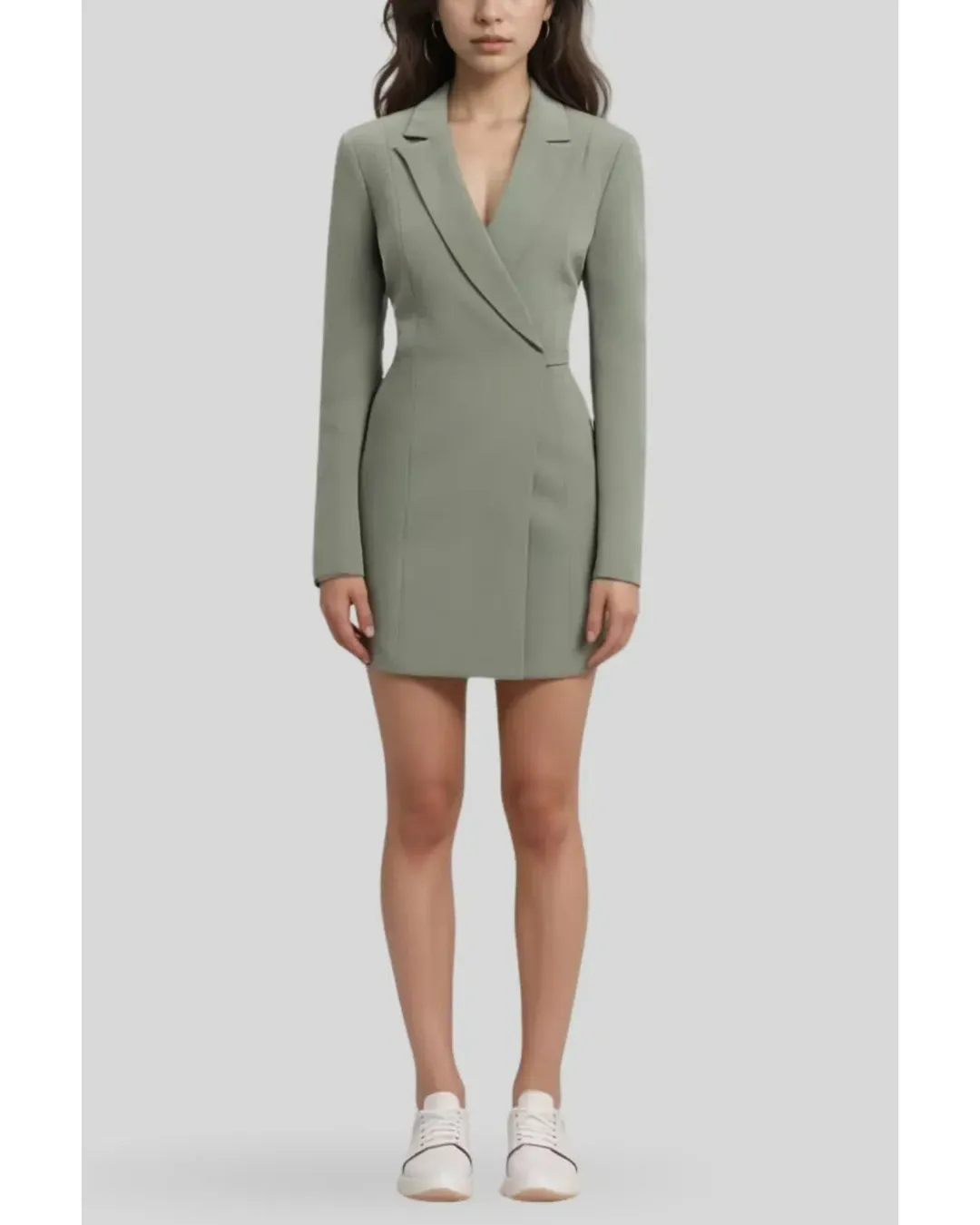 Kookai Alpha Suit Dress Agave Green Size AU 6 for rent on The Volte - main image