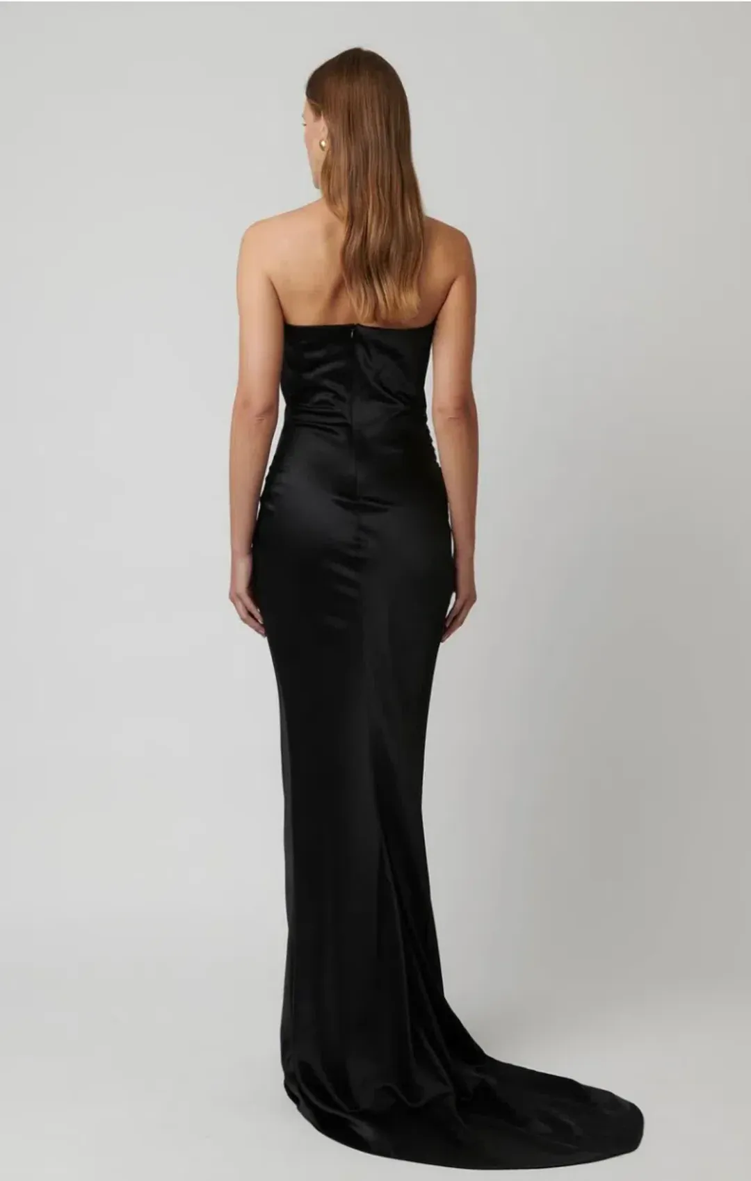 Effie Kats Chlorel Gown in Black Size AU 8 for rent on The Volte - main image
