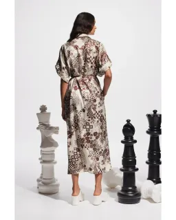 Alemais Vinnie Shirtdress Print Size AU 14 for rent on The Volte - image 4