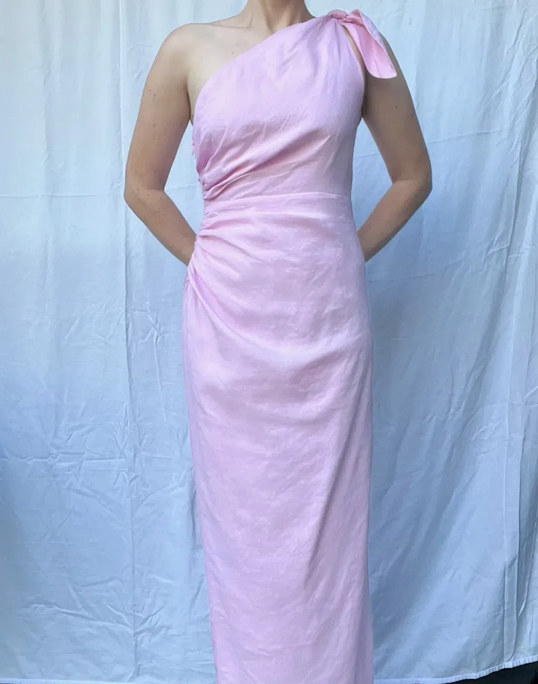 Sheike Kennedy Dress Pink Size 10  for rent on The Volte - main image