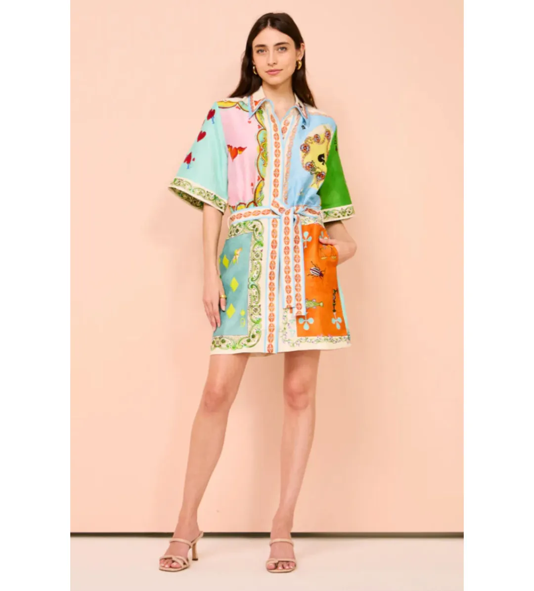 Alemais Rummy Mini Dress Multi Size 12  for rent on The Volte - main image