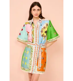 Alemais Rummy Mini Dress Multi Size 12  for rent on The Volte - image 3