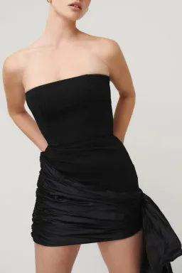 Effie Kats Nada Mini Dress Black Size 8  for rent on The Volte - image 2