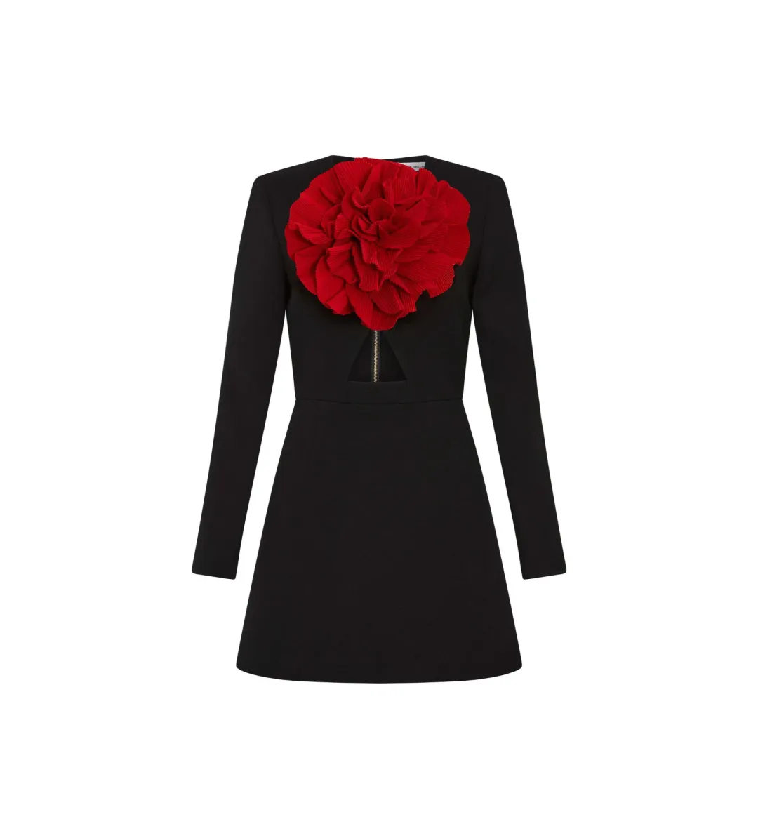 Rebecca Vallance Rhosen Mini Dress Black Size 12 for rent on The Volte - main image