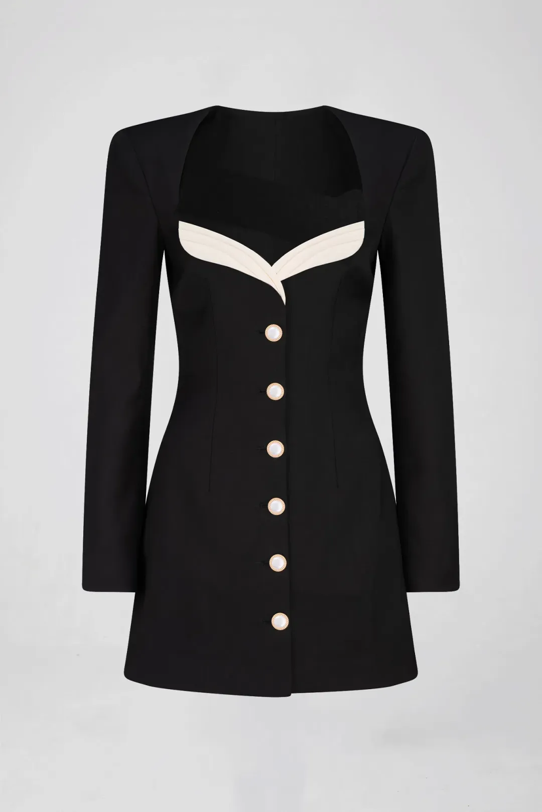 Atoir Mary Jane Mini Dress Black Black/Ivory Size M / AU 10 for rent on The Volte - main image