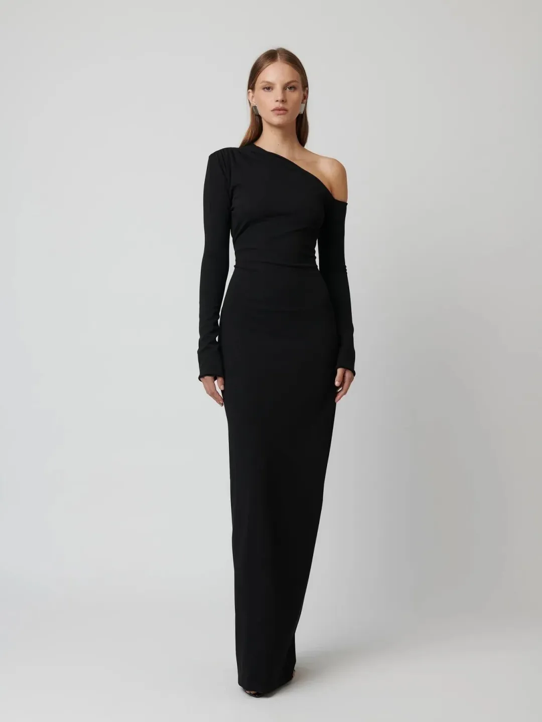 Effie Kats Cayley Gown Black Size S / AU 8 for rent on The Volte - main image