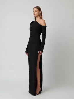 Effie Kats Cayley Gown Black Size S / AU 8 for rent on The Volte - image 4
