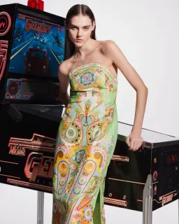 Alemais Pinball Bodice Dress Multi Size AU 8 for rent on The Volte - image 5