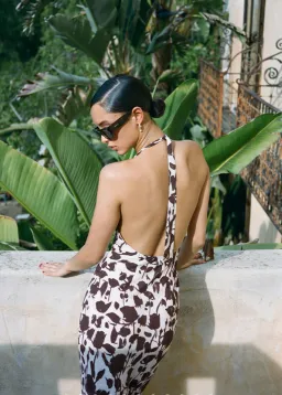 Realisation Par Simone Dress in Chocolate Size S / AU 8 for rent on The Volte - image 2