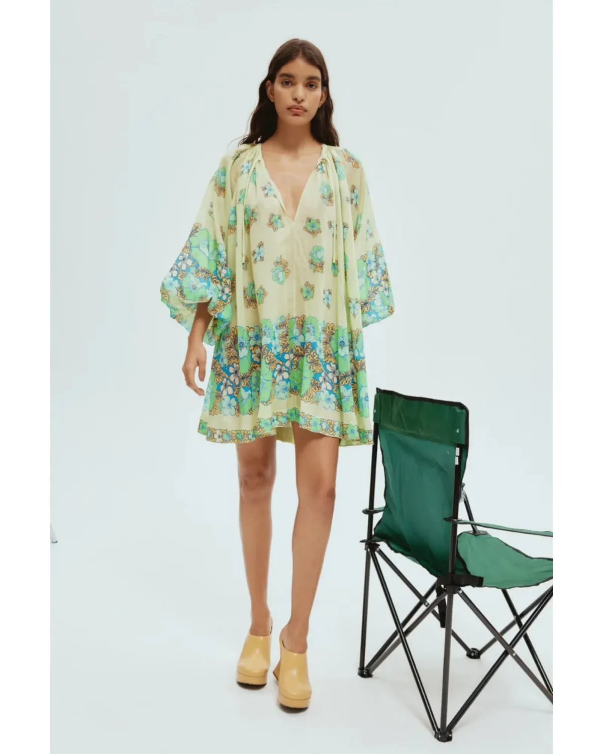 Alemais Velma Mini Dress Print Size AU 14  for rent on The Volte - main image