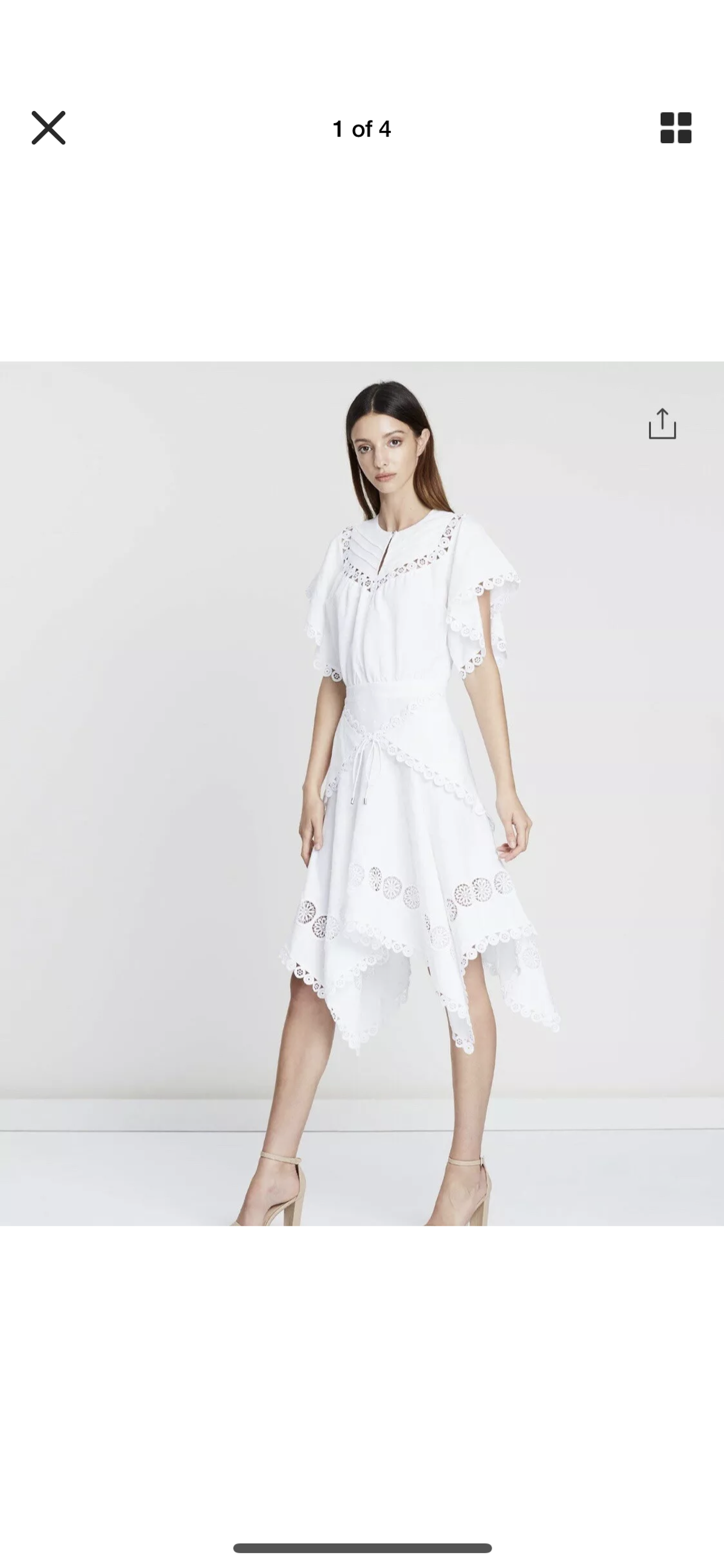 Lover the label prairie dress size 6 for rent on The Volte - main image