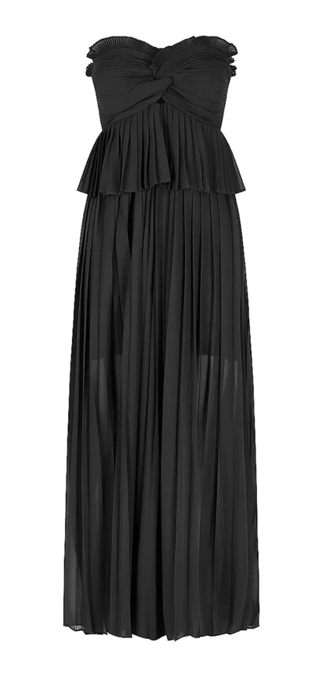 Shona Joy Botticelli Palazzo Jumpsuit Black Size 8 for rent on The Volte - main image