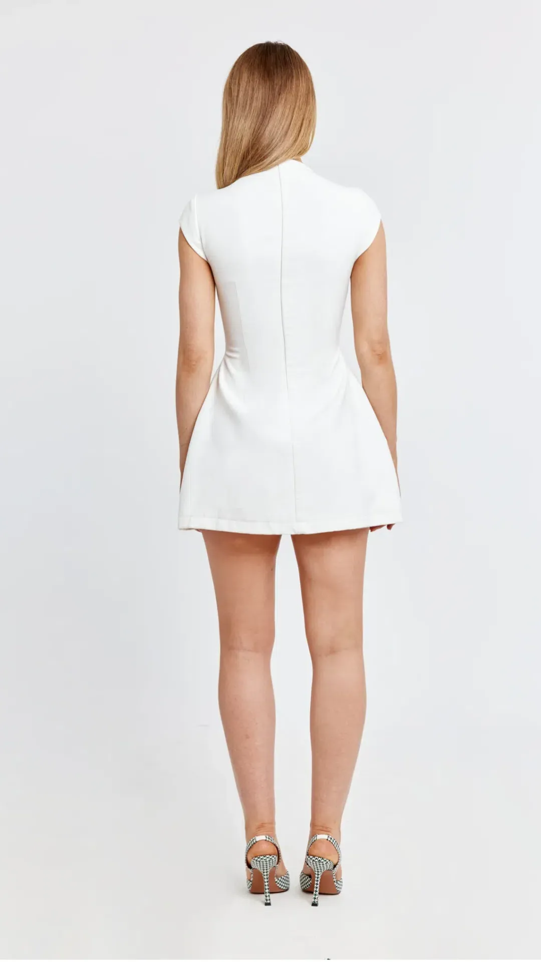 Odd Muse The Ultimate Muse Cap Sleeve Mini Dress White Size XS (AU 6) for rent on The Volte - main image
