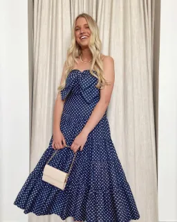 Alice McCall Last Song Midi Dress Blue Size 14 for rent on The Volte - image 2