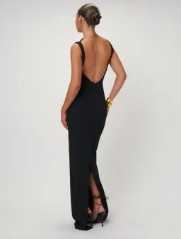 Effie Kats Verona Gown Black Size S / AU 8 for rent on The Volte - image 7