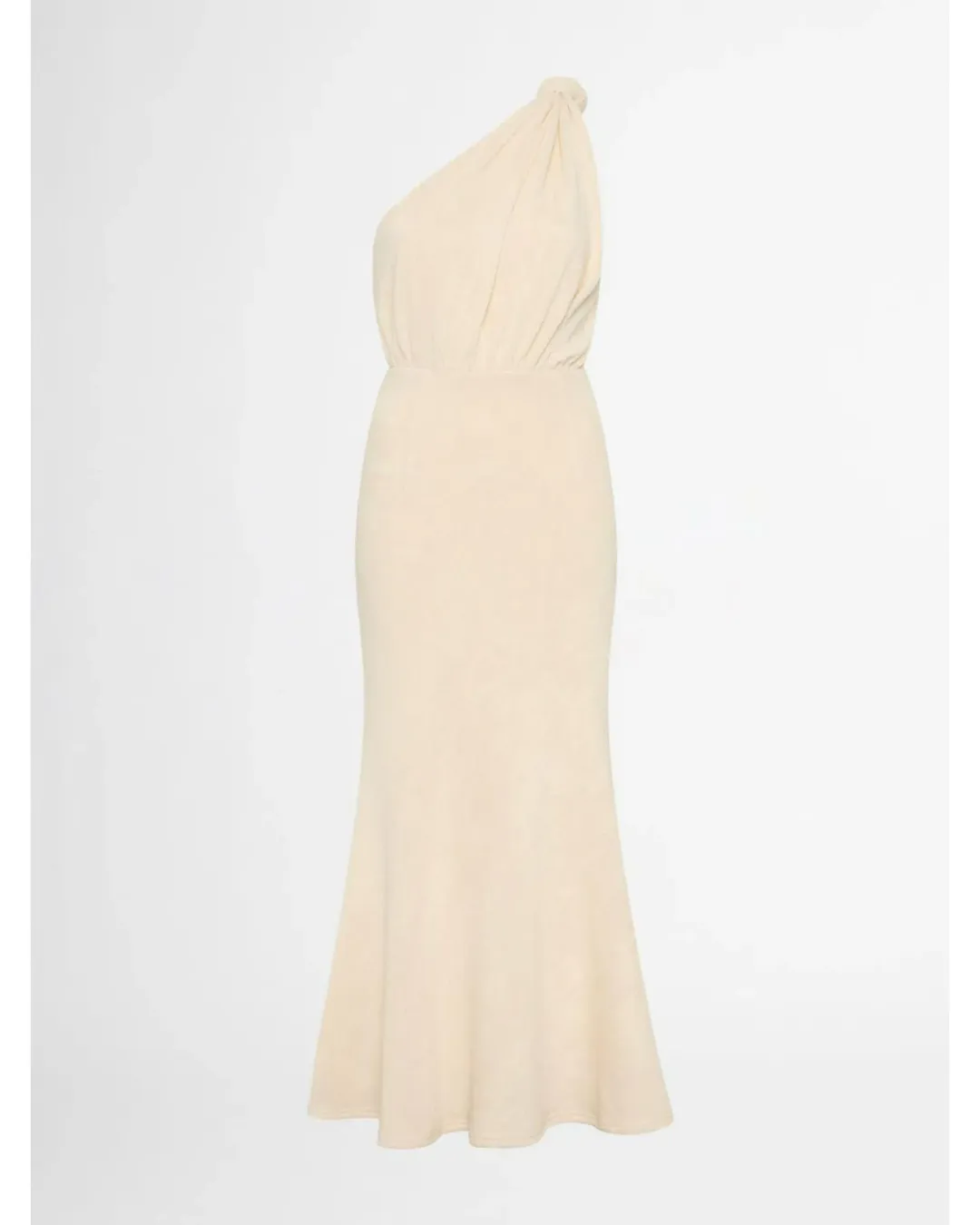 Sheike Freedom One-Shoulder Dress Neutral Size AU 8 for rent on The Volte - main image