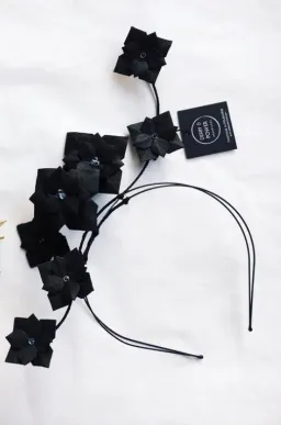 Derby & Power Camden leather Millinery Black  for rent on The Volte - image 2