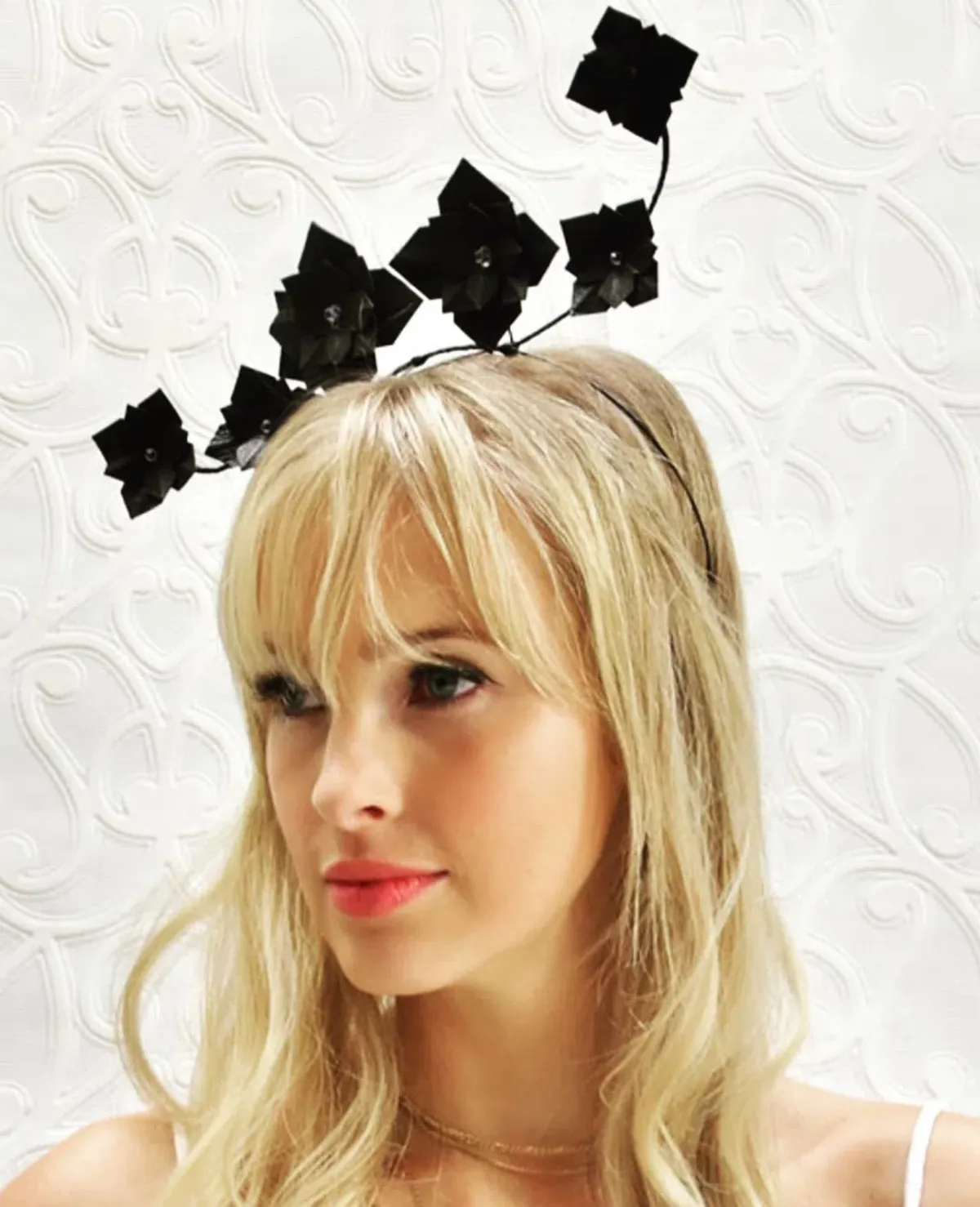Derby & Power Camden leather Millinery Black  for rent on The Volte - main image