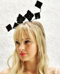 Derby & Power Camden leather Millinery Black  for rent on The Volte - image 1