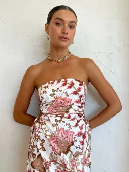 Sonya Dima Maxi Dress In Paisley Print Size 12 for rent on The Volte - image 3