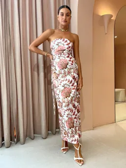 Sonya Dima Maxi Dress In Paisley Print Size 12 for rent on The Volte - image 1