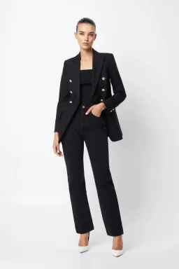 Mossman Signature Blazer Black Size AU 12 for rent on The Volte - image 1