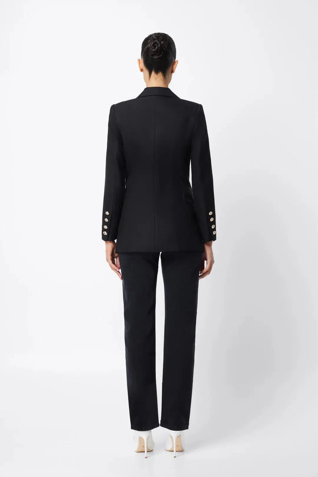 Mossman Signature Blazer Black Size AU 12 for rent on The Volte - main image