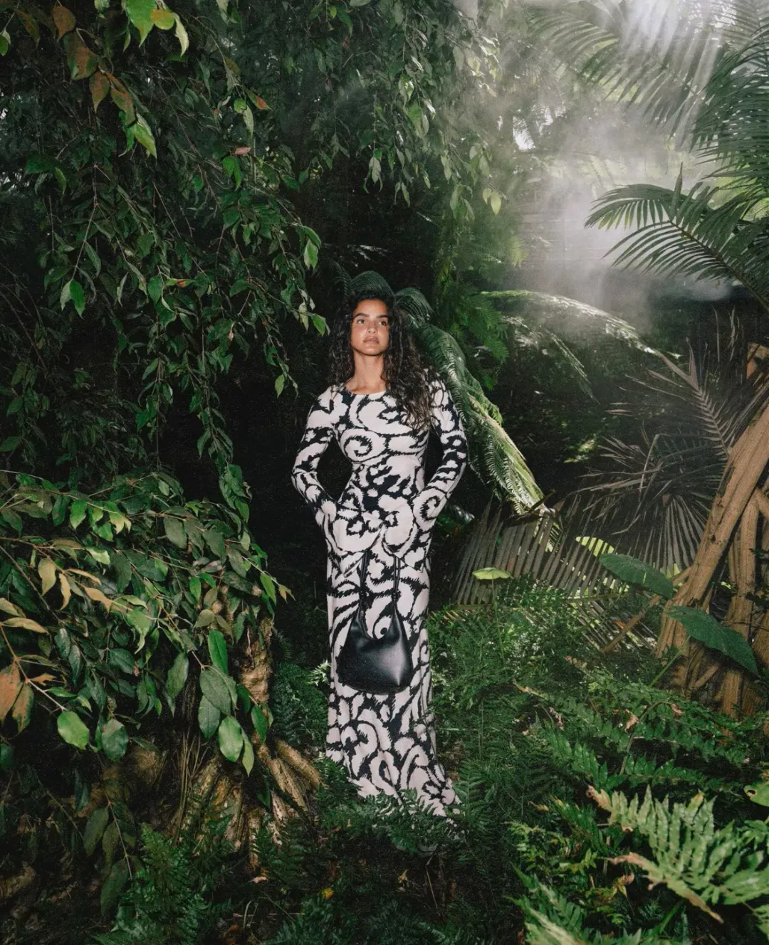 The Wolf Gang Santa Elena Maxi Dress Ikat Print Size 8 for rent on The Volte - main image