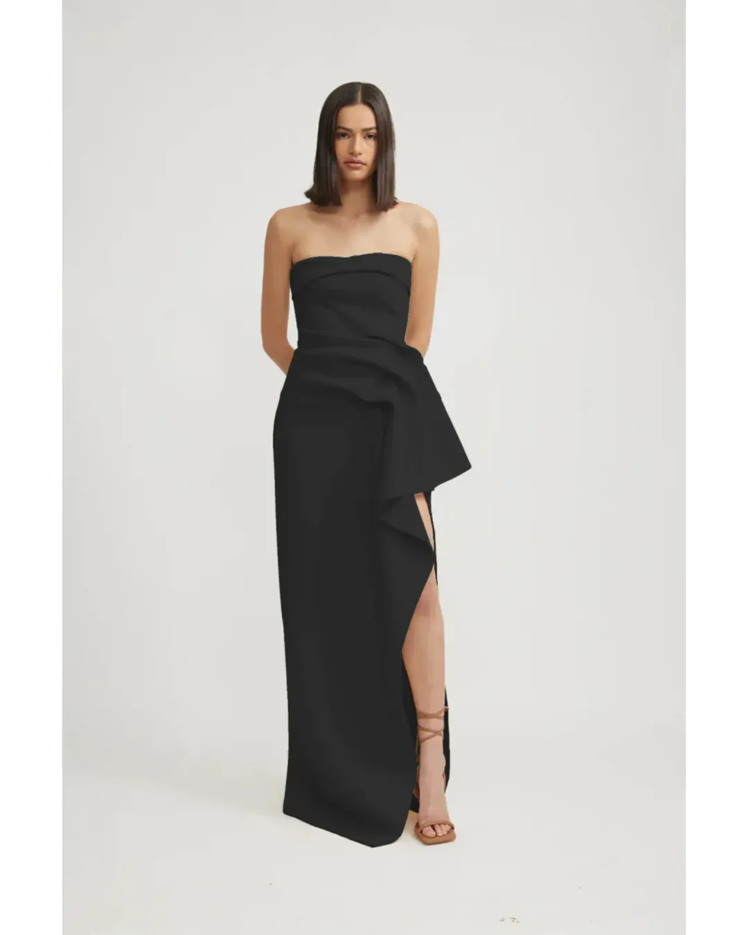 Tojha November Gown Black Size AU 14 for rent on The Volte - main image