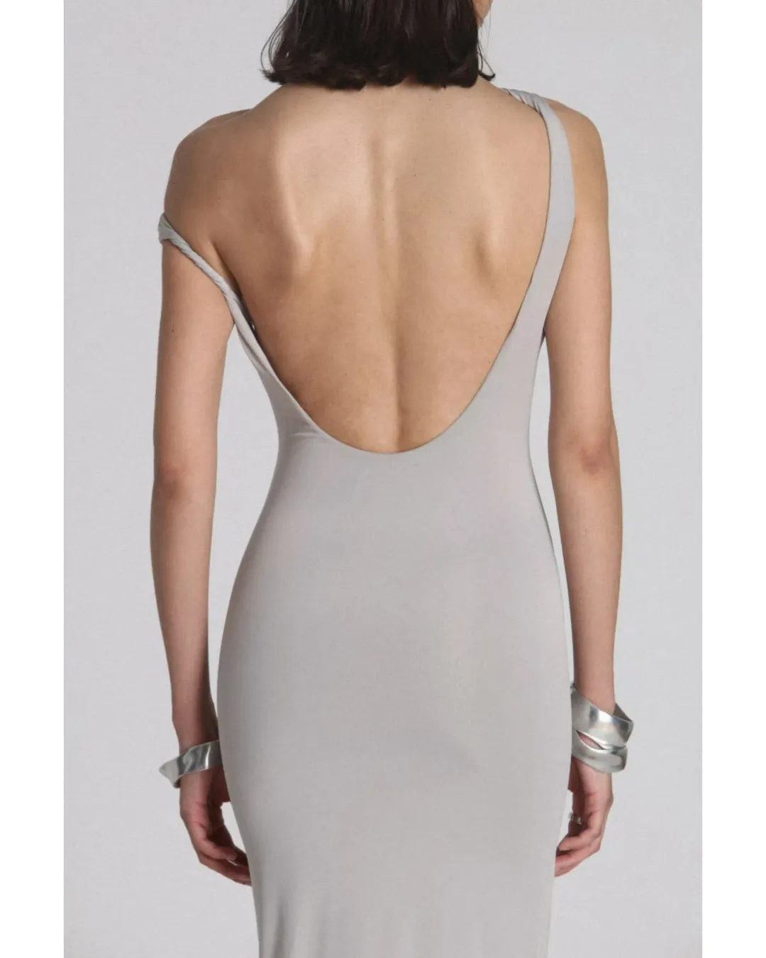 Bayse Haven Maxi Dress in Grey Size S / AU 8 for rent on The Volte - main image