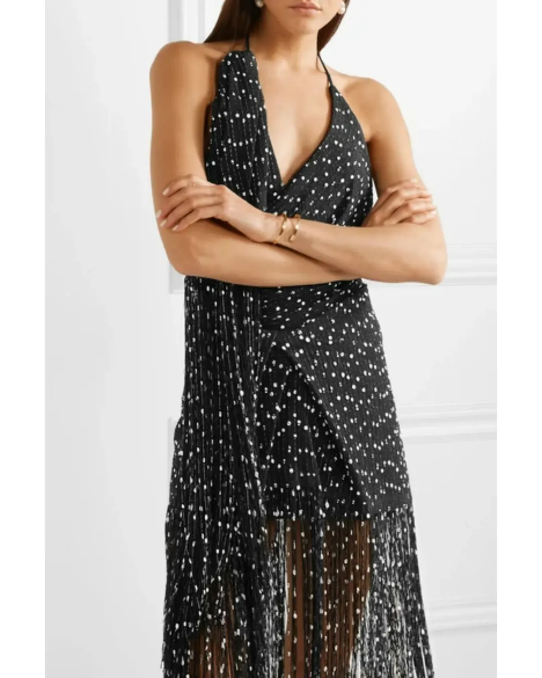 Jacquemus Valoria Mini Dress Black Size AU 8 for rent on The Volte - main image