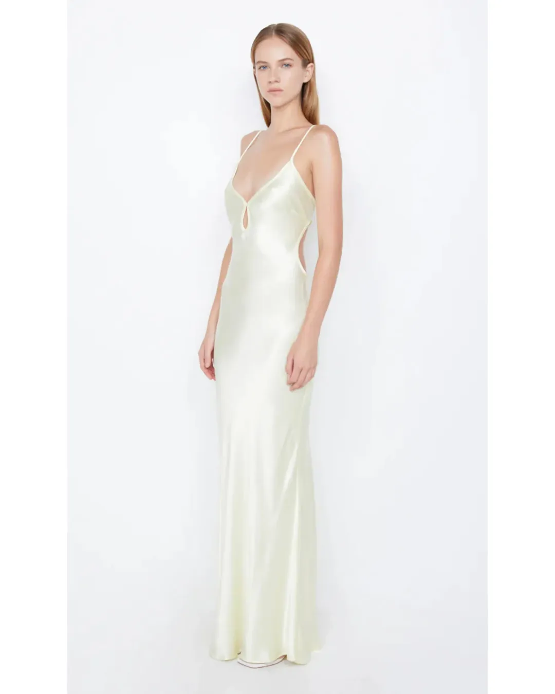 Bec & Bridge Cedar City Maxi Dress Yellow Size AU 6 for rent on The Volte - main image
