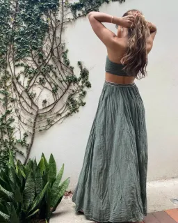 D’Artemide Chloe Dress Green Size 6-12 for rent on The Volte - image 2