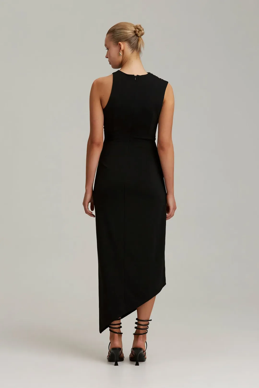 C/MEO Entropy Dress Black Size 8 for rent on The Volte - main image