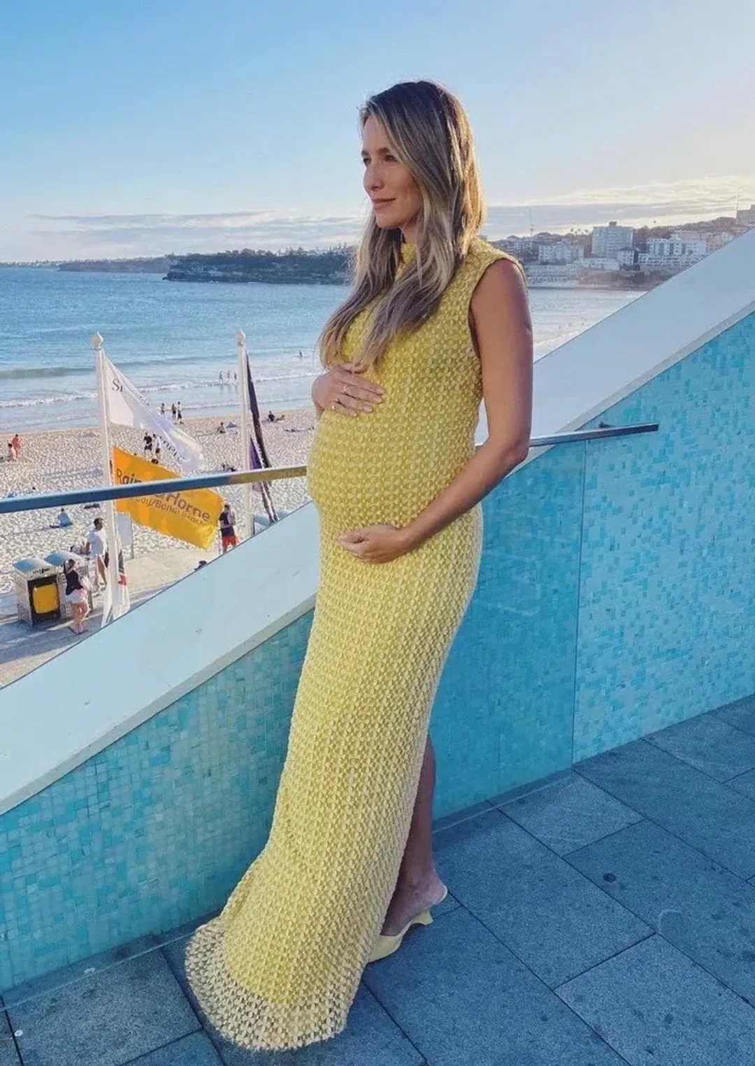 Camilla and Marc Riviera Column Dress Yellow Size 8 for rent on The Volte - main image