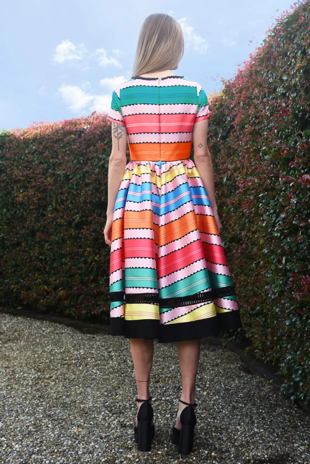 Trelise Cooper This Dress Is Mine Midi Dress Multi Size 12 for rent on The Volte - main image