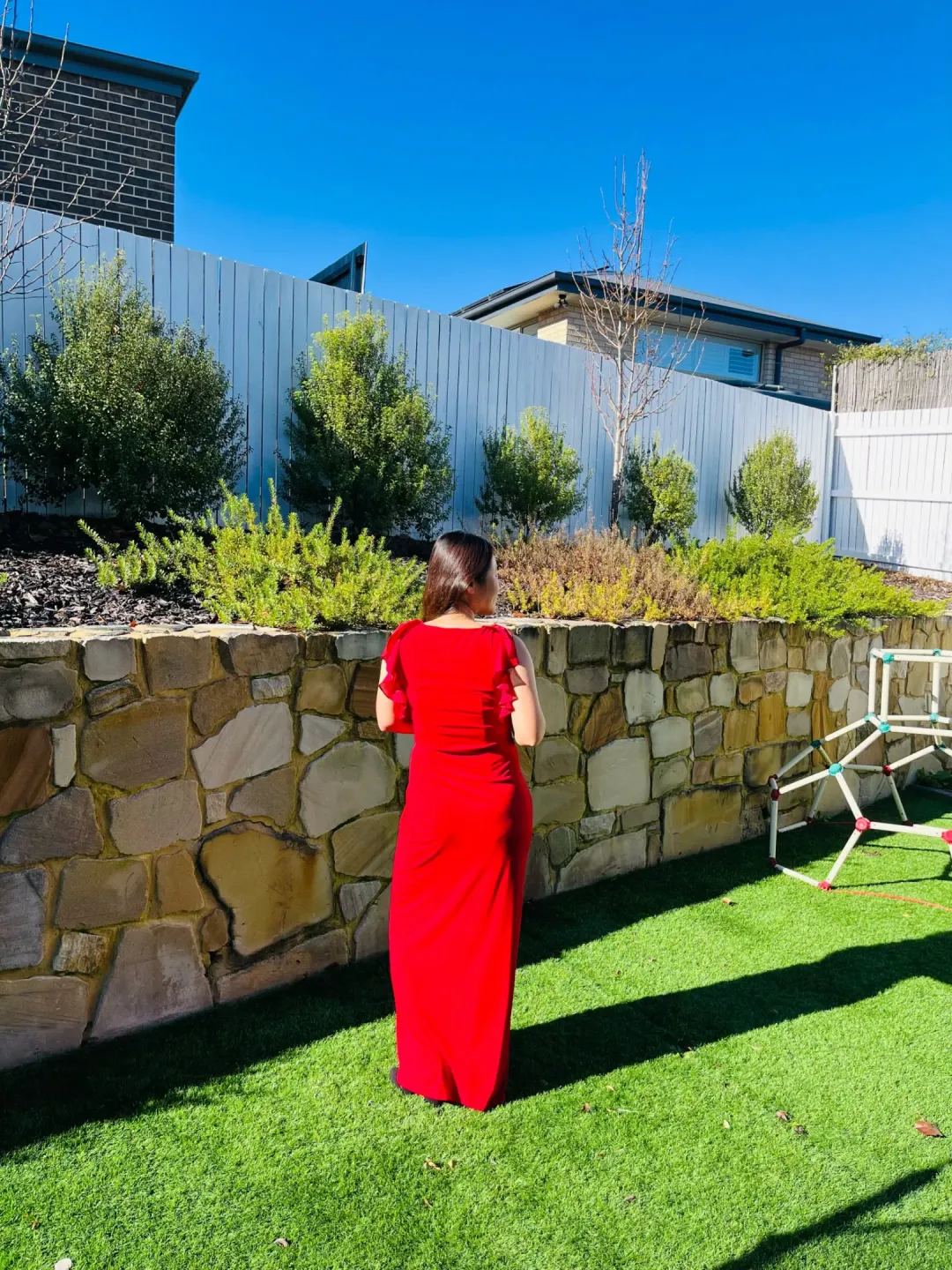 Phase Eight Donna Maxi Dress Red Size 10 for rent on The Volte - main image