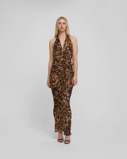 Rat & Boa Monique Set Leopard Print Size 8 for rent on The Volte - image 1