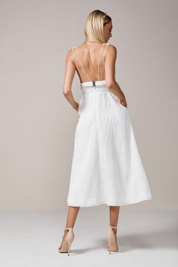 Taluha - Take Me Out Midi Flare Dress for rent on The Volte - image 1