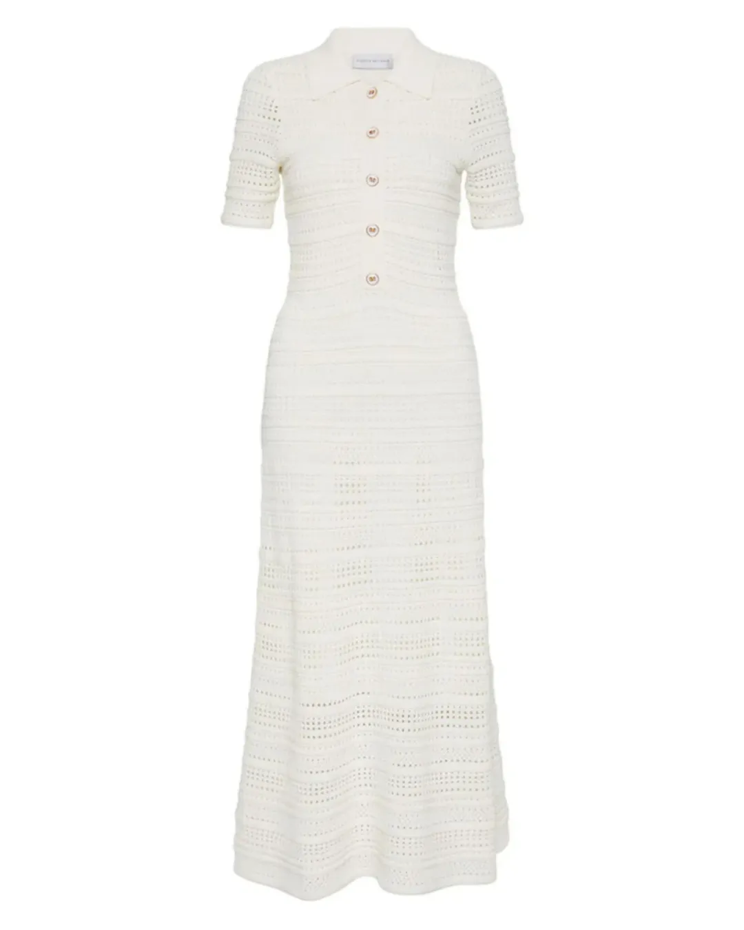 Rebecca Vallance Magnolia Knit Dress White Size S / AU 8 for rent on The Volte - main image