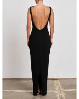 Effie Kats Verona Gown Black Size XS / AU 6 for rent on The Volte - image 6