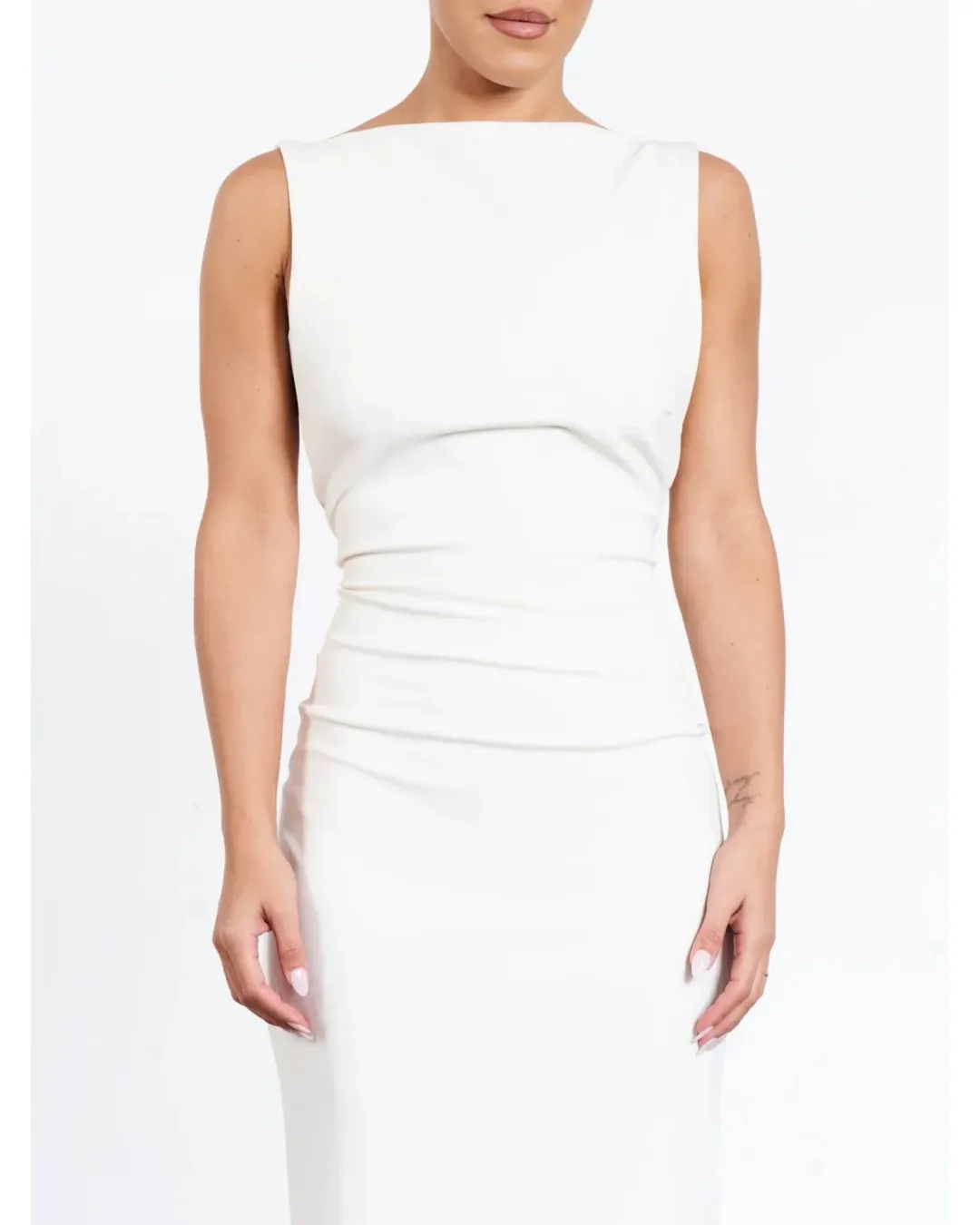 Effie Kats Verona Gown White Size XS / AU 6 for rent on The Volte - main image