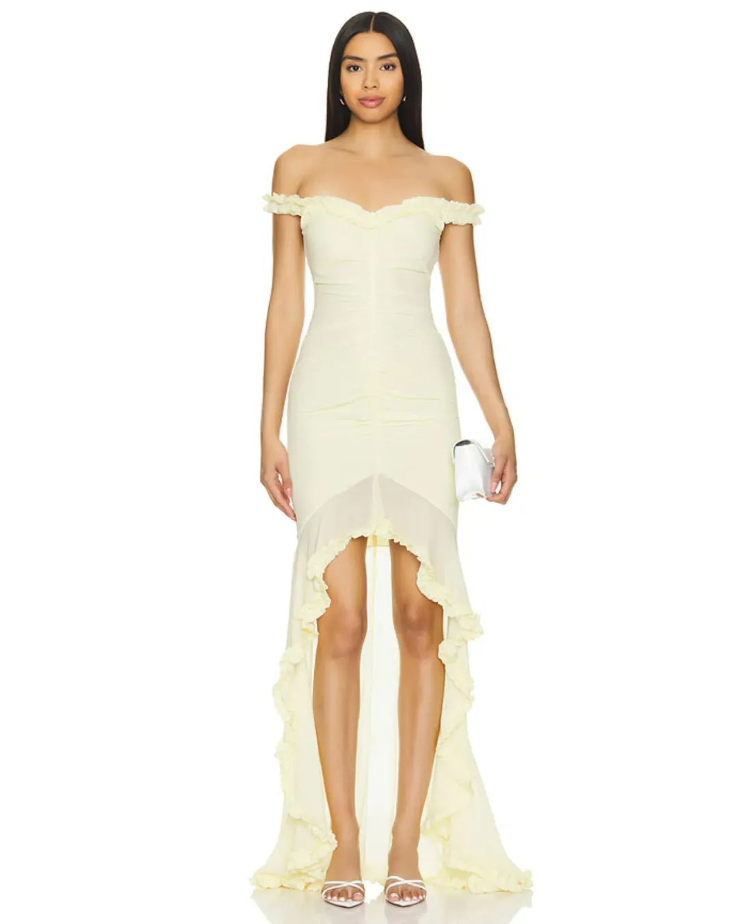 Majorelle Chandra Gown Yellow Size XS / AU 6 for rent on The Volte - main image